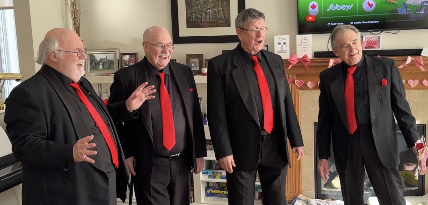 Singing Valentines 2026 a success! Singing Valentines 2026 a success!